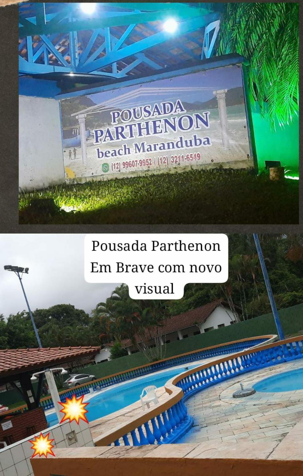 Pousada Parthenon Maranduba Ubatuba Exteriér fotografie